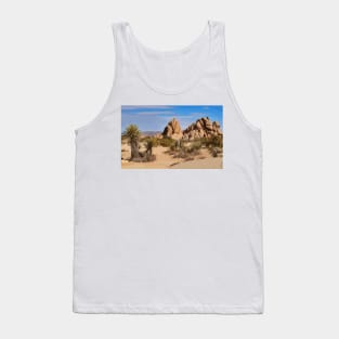 Joshua Tree National Park Digital Painting Tank Top